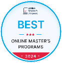 Best Online Master's Programs 2024 Badge from Online Master's Degrees - Lindenwood Online