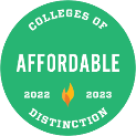 Best Colleges Affordable Colleges of Distinction 2022-2023 Badge - Lindenwood Online