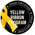 Proud Participant of Yellow Ribbon Program Badge - Lindenwood Online